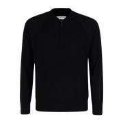 Merino Uld Halv Lynlås Sweater