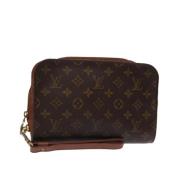 Pre-owned Canvas louis-vuitton-tasker