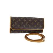 Pre-owned Canvas louis-vuitton-tasker