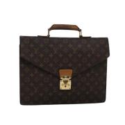 Pre-owned Canvas louis-vuitton-tasker