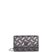 Mini Kensington Gunmetal Crossbody Taske