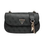 Konvertibel Crossbody Flap Taske i Kul