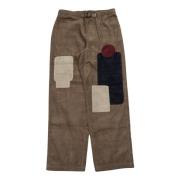 Brun Corduroy Climber Bukser med Patches