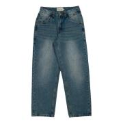 Indigo Afslappede Denim Bukser