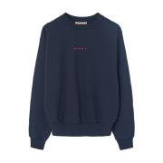 Marineblå Logo Sweater