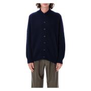 Navy Strikvarer Four Eyes Cardigan