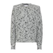 Mohair Sweaters med Ribbed Detaljer