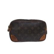 Pre-owned Canvas louis-vuitton-tasker