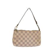 Pre-owned Coated canvas louis-vuitton-tasker