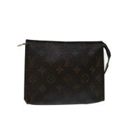 Pre-owned Canvas louis-vuitton-tasker