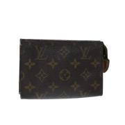 Pre-owned Canvas louis-vuitton-tasker