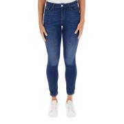 Skinny Denim Bottom Up Jeans