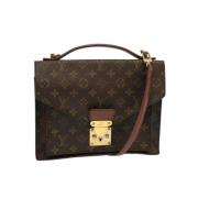 Pre-owned Canvas louis-vuitton-tasker