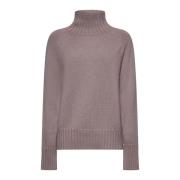 Pink Mantova Turtleneck Sweater