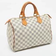 Pre-owned Coated canvas louis-vuitton-tasker