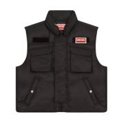 Sort Logo Vest Sporty Model