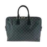 Pre-owned Canvas louis-vuitton-tasker