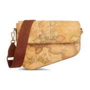 Klassisk Geo Print Crossbody Taske