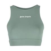 Grøn Sporty Crop Top