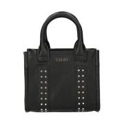 Studded Mini Kollektion Sort Taske