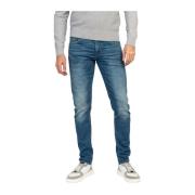 Grå Venstre Hånd Tailwheel Skinny Jeans