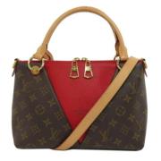 Pre-owned Canvas louis-vuitton-tasker