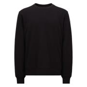 Crewneck Sweatshirt med Logopatch