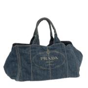 Pre-owned Canvas prada-tasker