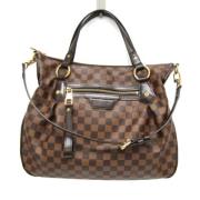 Pre-owned Canvas louis-vuitton-tasker