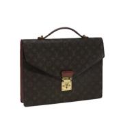 Pre-owned Canvas louis-vuitton-tasker