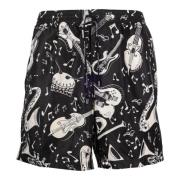 Instrument Print Badeshorts