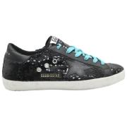 Glitter Strass Sort Sneakers