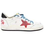 Hvid Rød Rock Slange Ballstar Sneakers