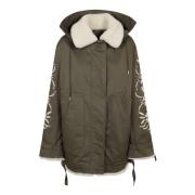 Dusty Olive Piumino Parka