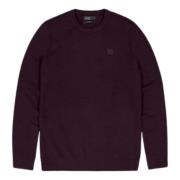 Clifden Crew Mørk Lilla Sweater