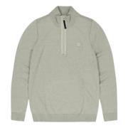 Grøn Clifden Halfzip Sweater