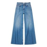 Bred Ben Høj Talje Flare Jeans