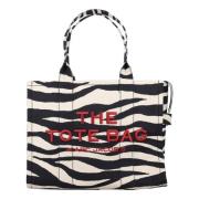 Zebra Canvas Tote Taske