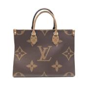 Pre-owned Canvas louis-vuitton-tasker