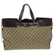 Pre-owned Canvas gucci-tasker