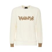 Herre Crewneck Sweatshirt, Bomuld