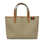 Pre-owned Canvas gucci-tasker