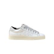 Hvide Læder Jack Lave Top Sneakers