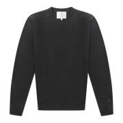 Blød lammeuld rund hals sweater