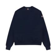 Blå Crew Neck Sweatshirt Millerighe