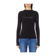 Sort Sweater Moderne og Sofistikeret