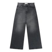 Bred Ben Denim Jeans med Grå Farve