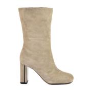 Beige Booties til Kvinder