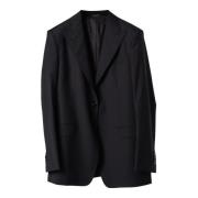 OVERSIZE WOOL STRETCH BLAZER