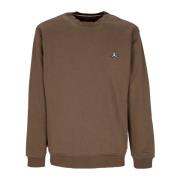 Essentiel Fleece Crewneck Sweatshirt Palomino/Hvid